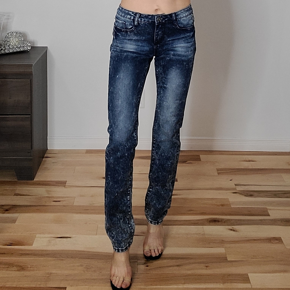 Parasuco denim jeans tie dye jeans